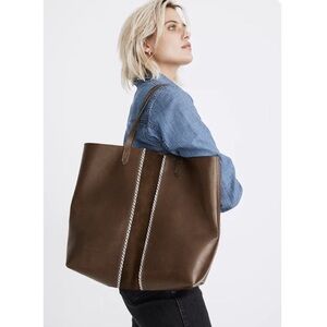 Madewell leather tote